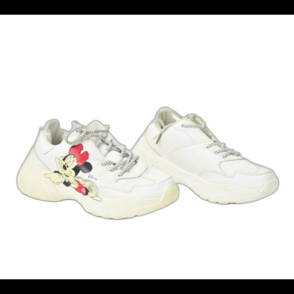 MLB & Disney Collaboration Boston Red Sox's Minni Mouse Chunky Sneaker Size 6.5 - Picture 4 of 9